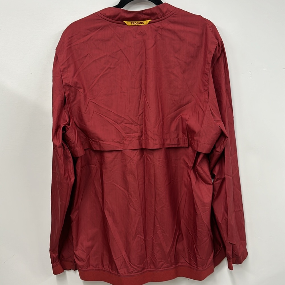 Nike OnField SC trojans Football Coach Windbreaker Jacket Men L - Picture 7 of 8